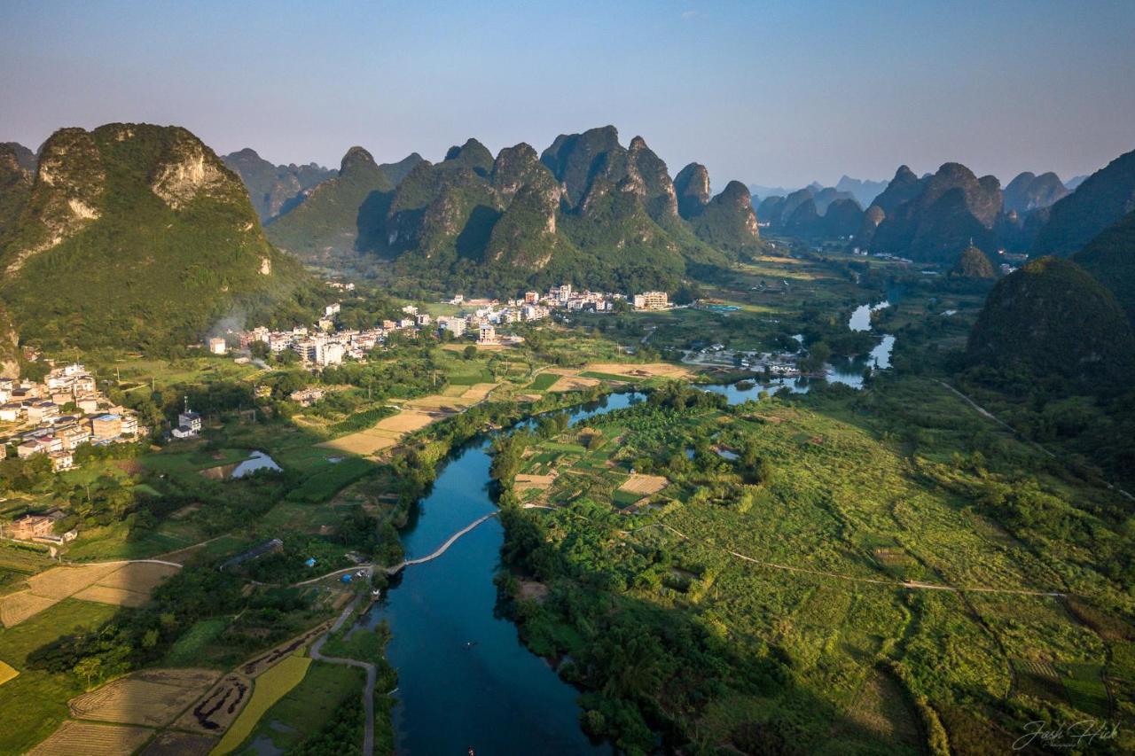 Mountain Stream Hostel Yangshuo Eksteriør billede